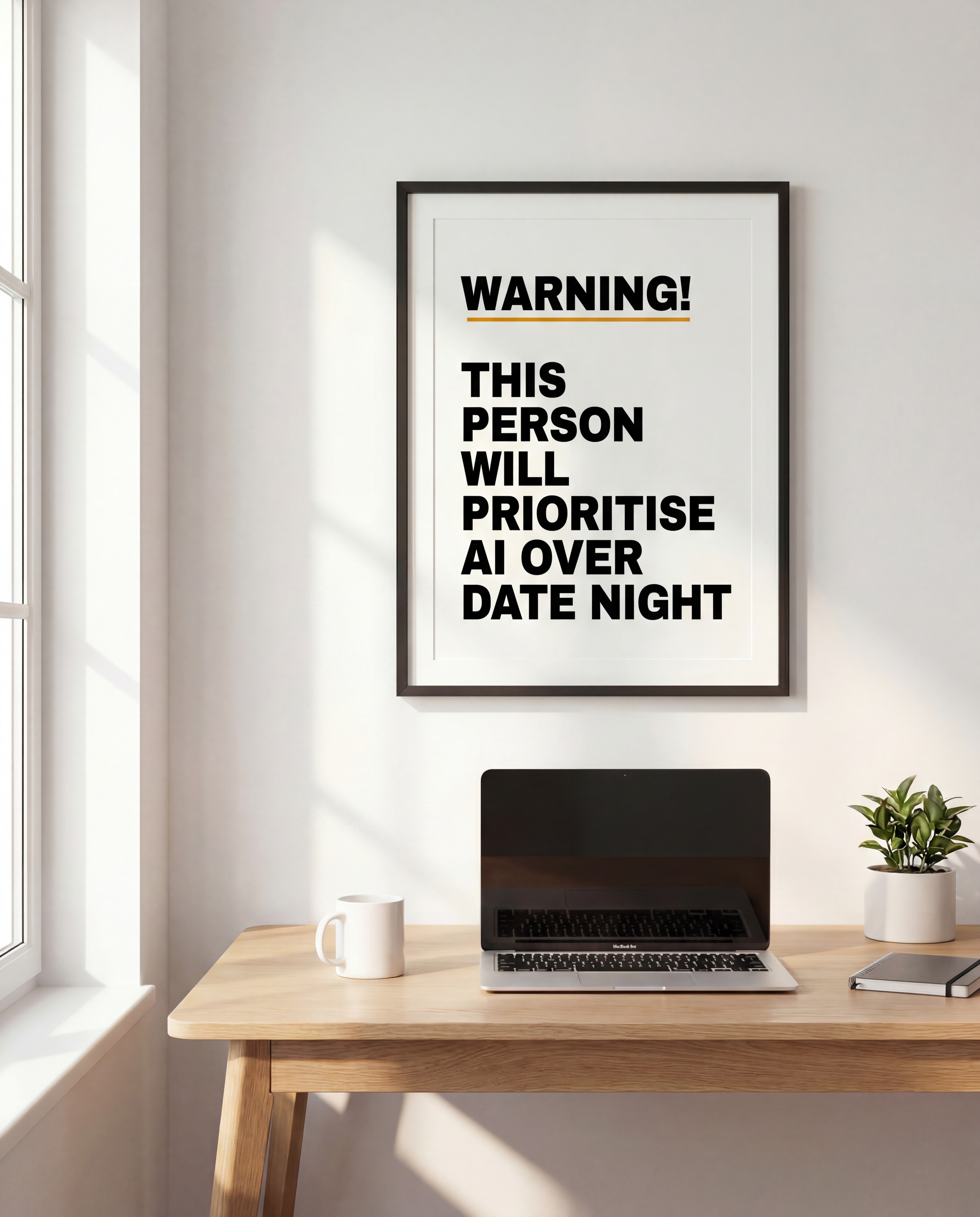 Warning! This Person Will Prioritise AI Over Date Night