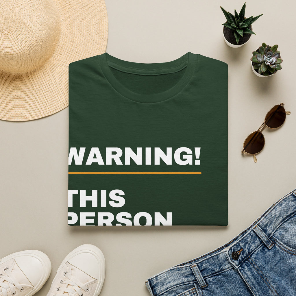 Warning This Person Will Prioritise AI Over Date Night T-Shirt | Funny AI Gift
