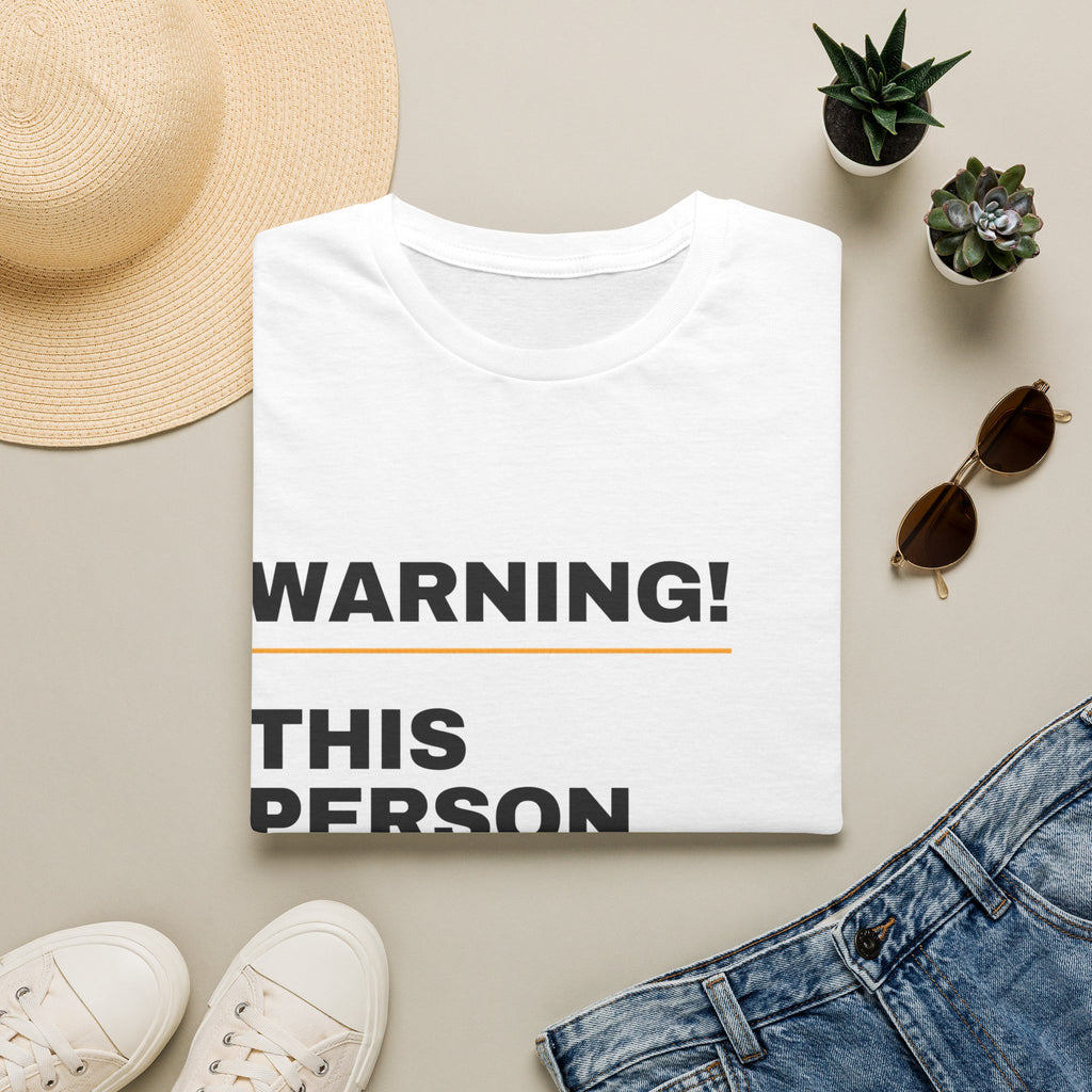 Warning This Person Will Prioritise AI Over Date Night T-Shirt | Funny AI Gift